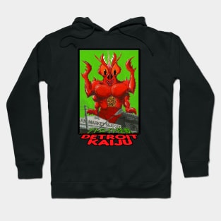 Brachyura at Eastern Market! - Pete Coe's Detroit Kaiju series Hoodie